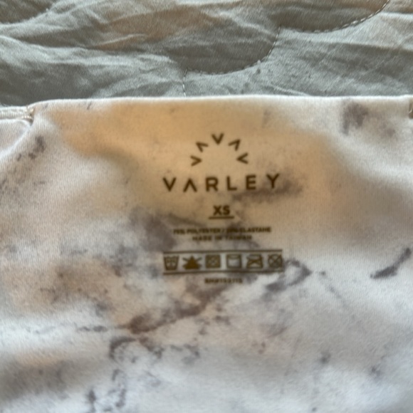 XS white marble Varley leggings - Picture 2 of 2